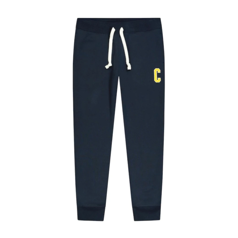 Champion Ribboord sweatpants in marineblauw Black Heren