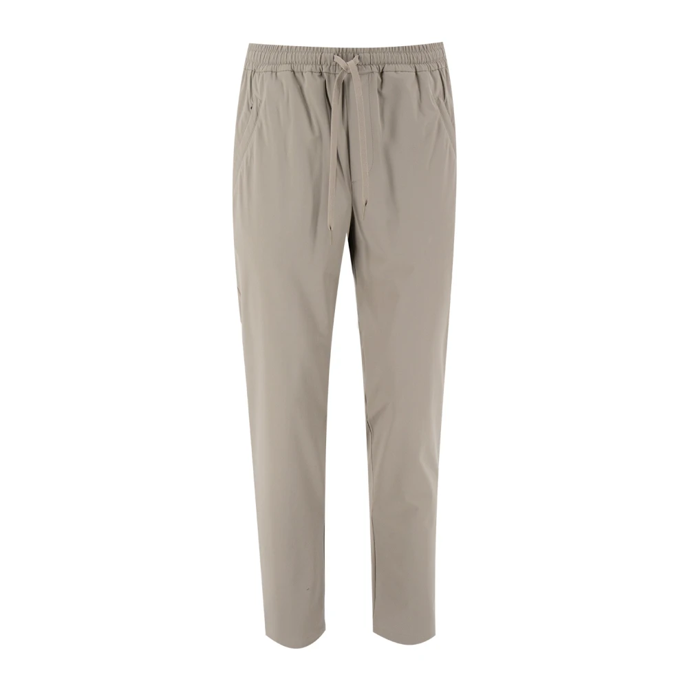 Duno Lichtgewicht Elastische Taillebroek Beige Heren