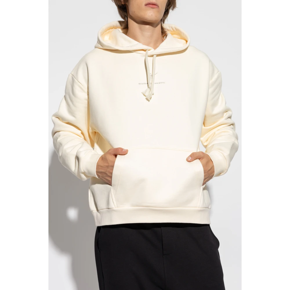 giuseppe zanotti Hoodie Beige Heren