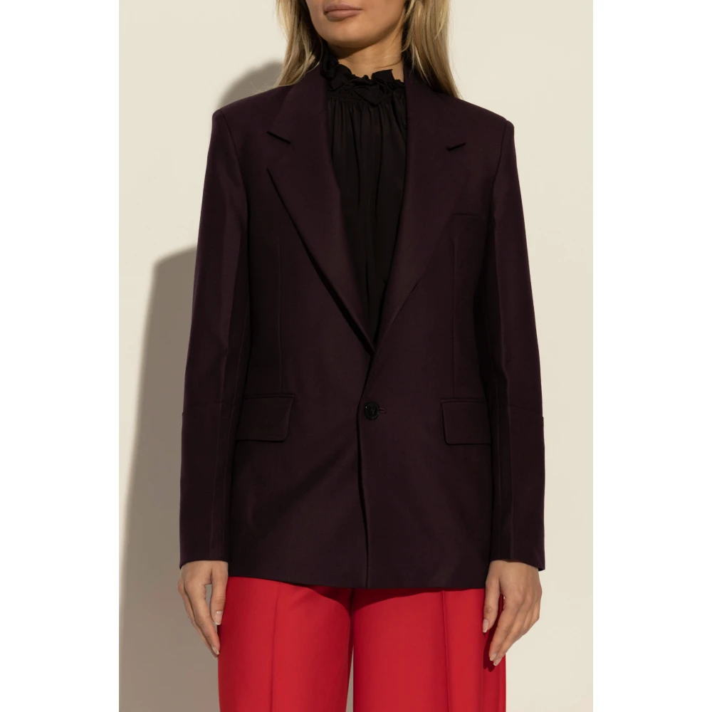 Victoria Beckham Korte jas Helia Red Dames