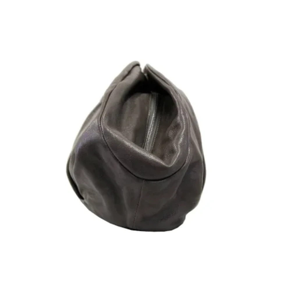 Marni Pre-owned Leather clutches Gray Dames