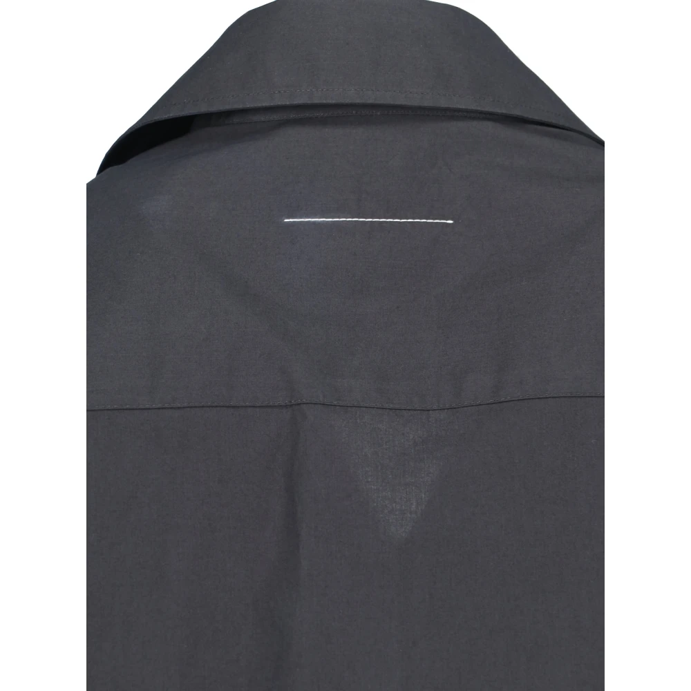 MM6 Maison Margiela Zwarte Shirts voor Vrouwen Black Dames