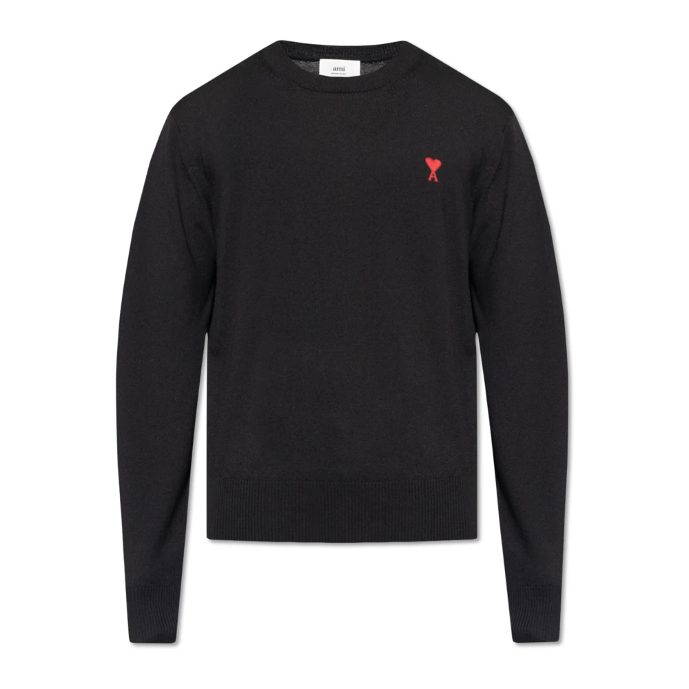 Knitwear > Round-neck Knitwear - - Ami Paris - Modalova