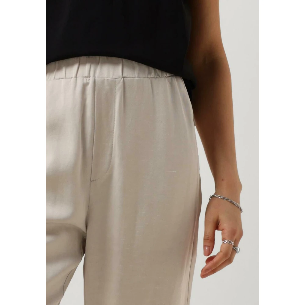 Penn&Ink N.Y Zand Trousers voor dames Beige Dames