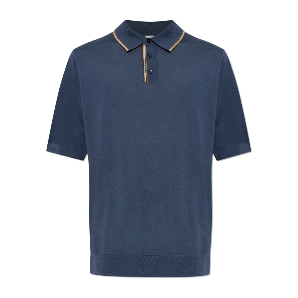 Paul Smith Uomo Blu - Polo In Lana - Tops - 2XL