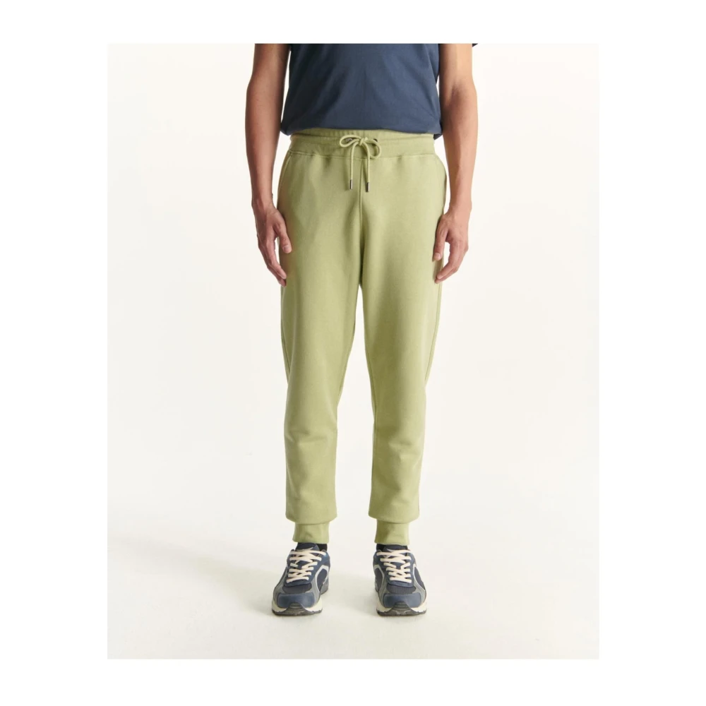 Jott Groene Joggingbroek Fleece Gevoerd Green Heren