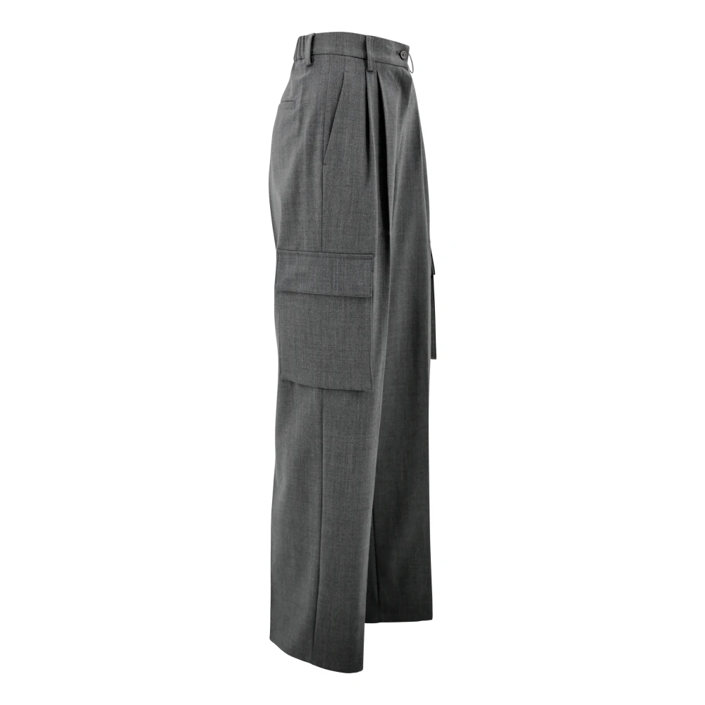 Herno Wijde Broek Gray Dames