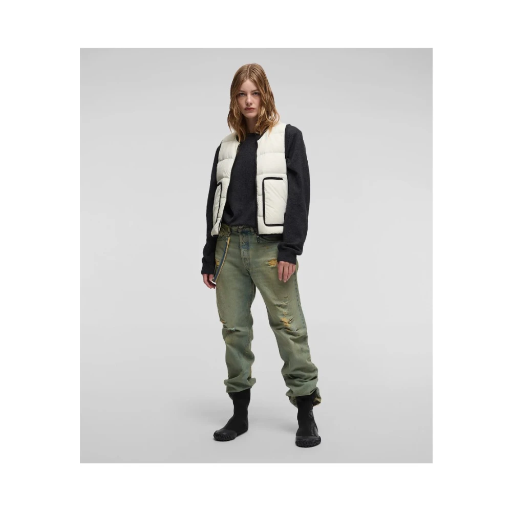 RefrigiWear Pufferjassen voor mannen en vrouwen White Dames