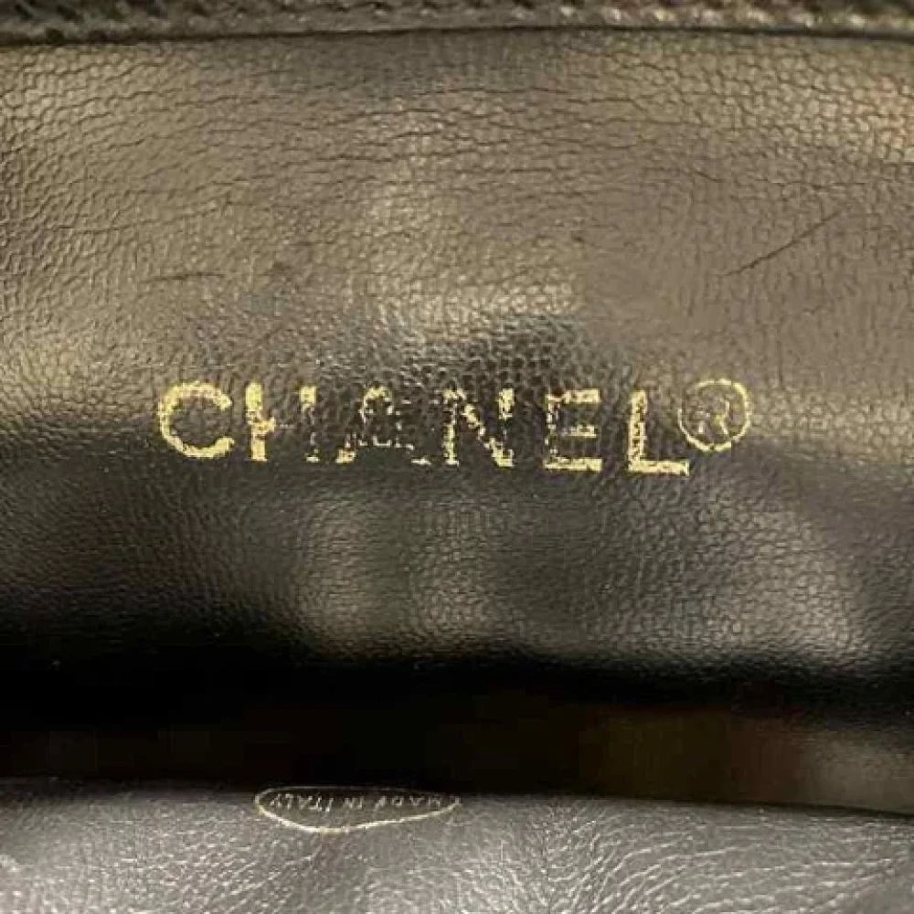 Chanel Vintage Pre-owned Leather chanel-bags Black Dames