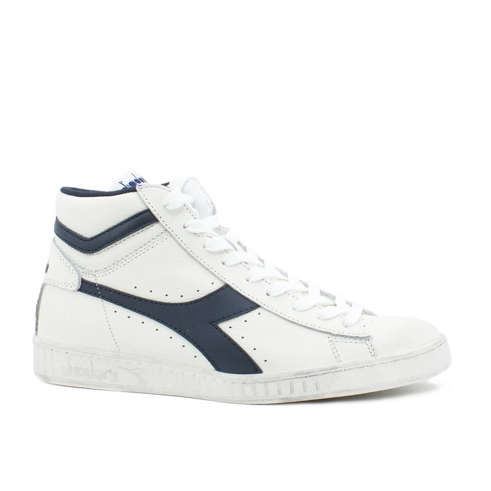 Diadora Game L High Waxed Heren Schoenen Wit