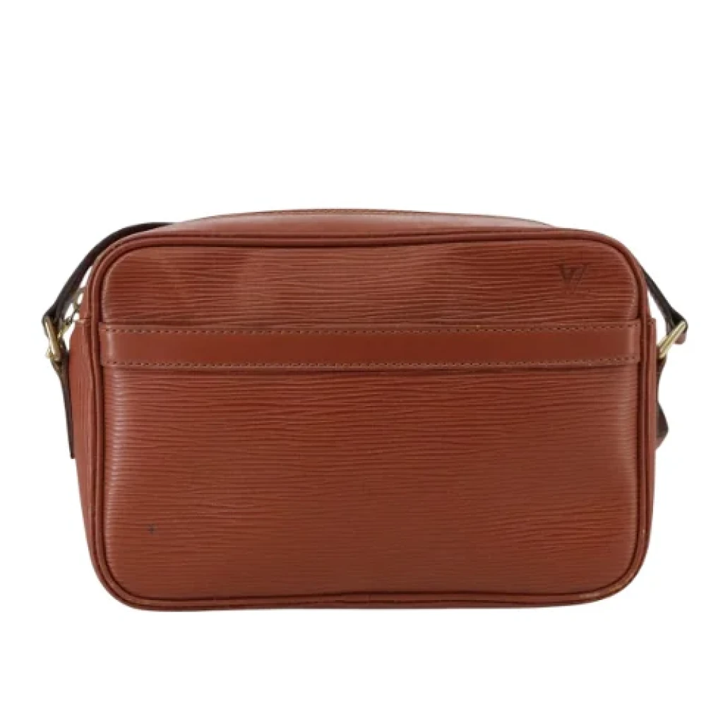 Louis Vuitton Vintage Pre-owned Leather shoulder-bags Brown Dames