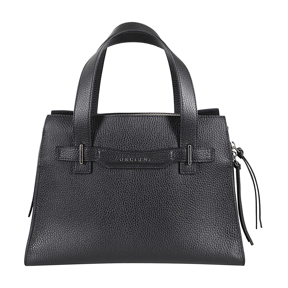 Orciani Elegante Handtas Posh Medium Sense Black Dames