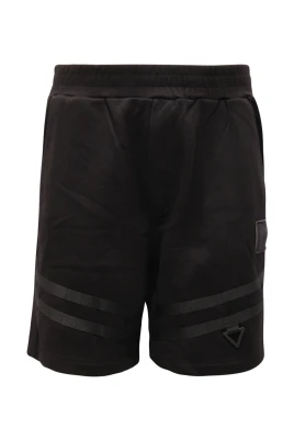 Svarta Bermuda Shorts Tillverkade i Italien