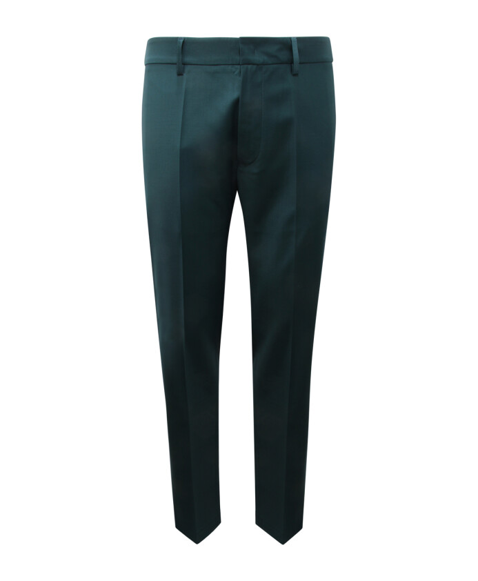 pantalon-en-laine-melangee-vert-sarcelle
