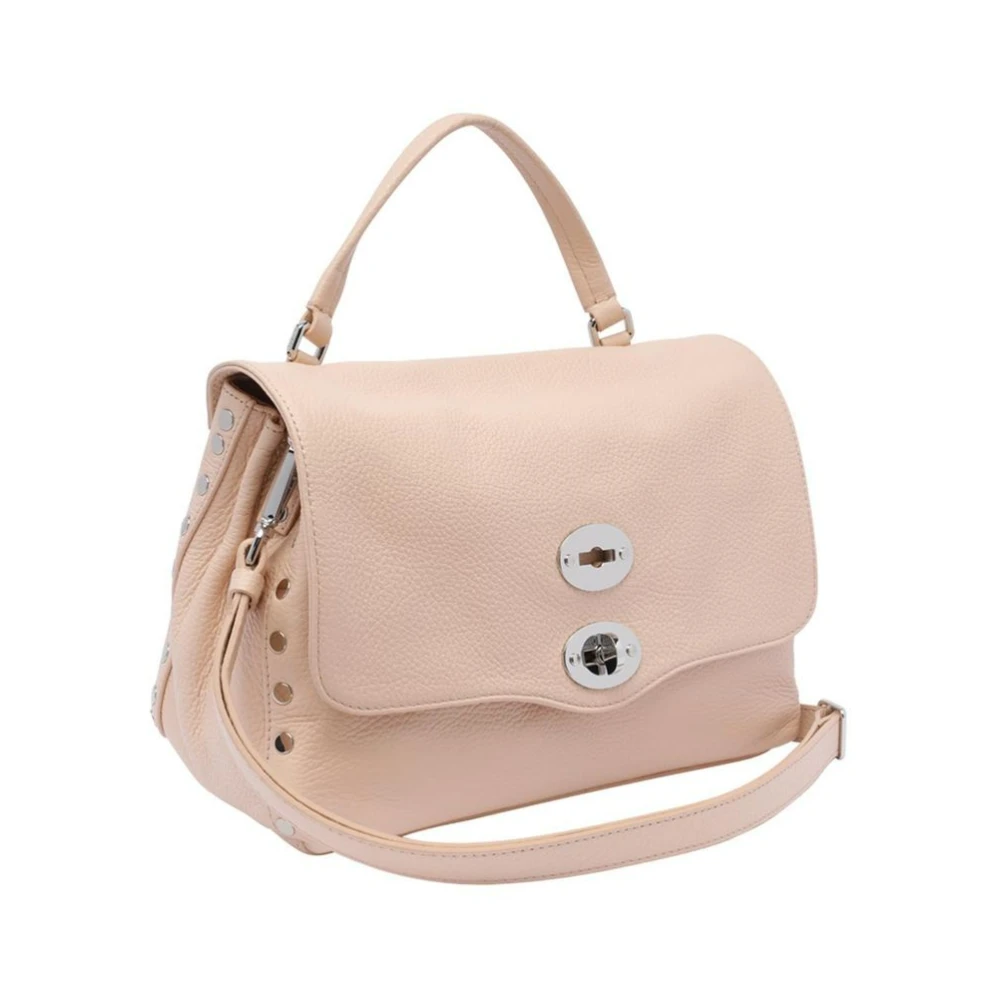 Zanellato Roze leren handtas Elegant en veelzijdig Pink Dames
