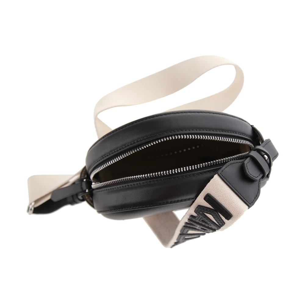 Karl Lagerfeld Geperforeerde Cirkel Camera Tas Black Dames