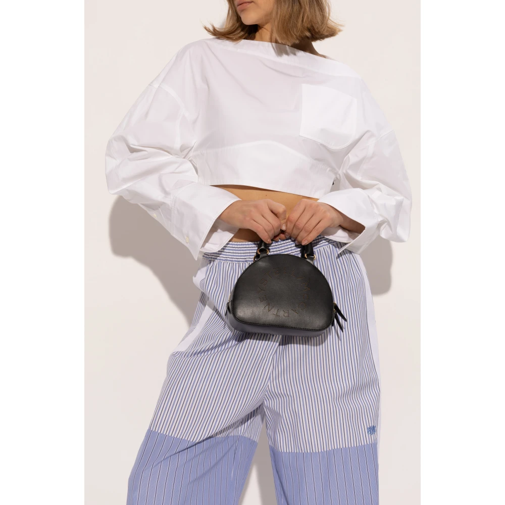 Stella Mccartney Eco-leren handtas Black Dames