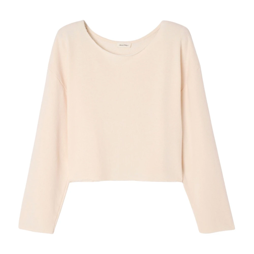 American Vintage Damen Beige Strickwaren, Lgröße: