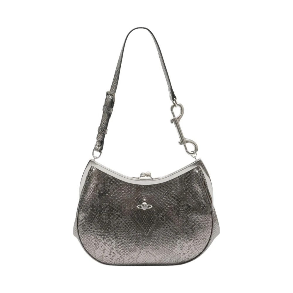 Vivienne Westwood Women's Gray Charm Frame Shoulder Bag