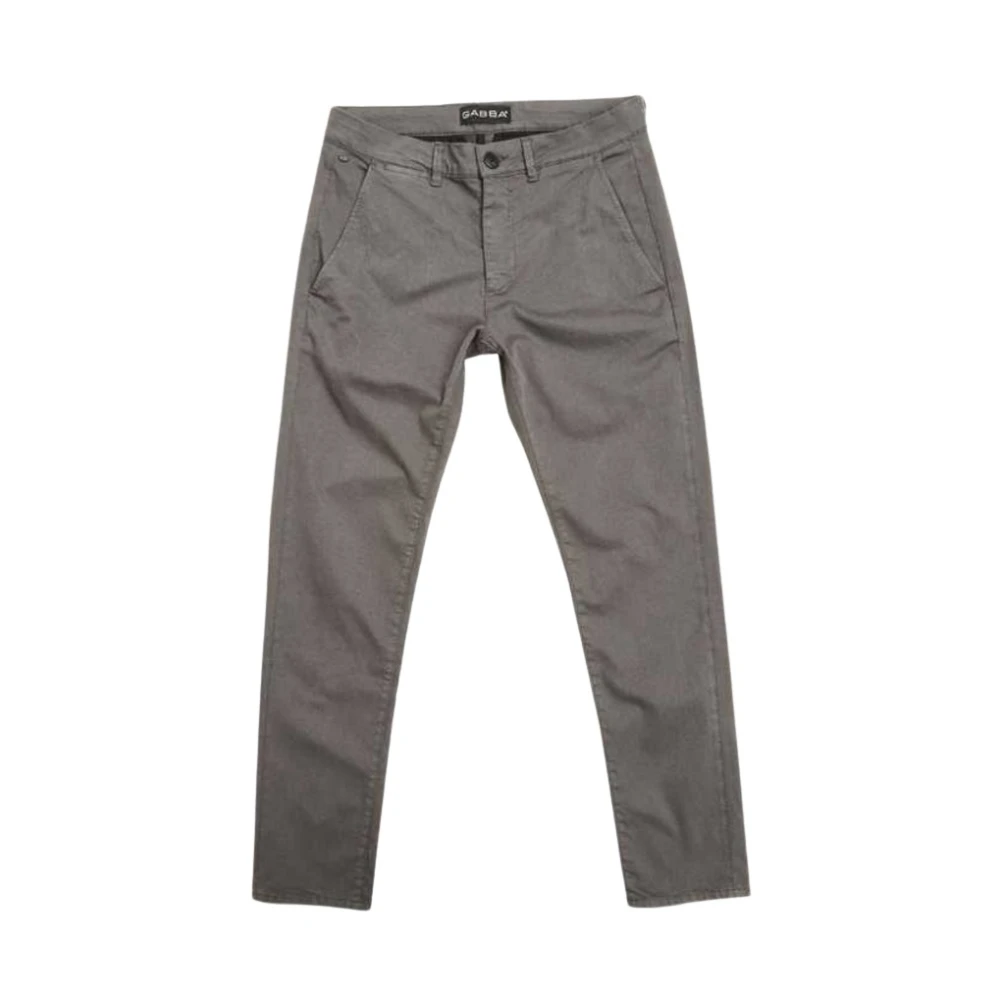 Gabba Tapered Fit Chinos Gray Heren