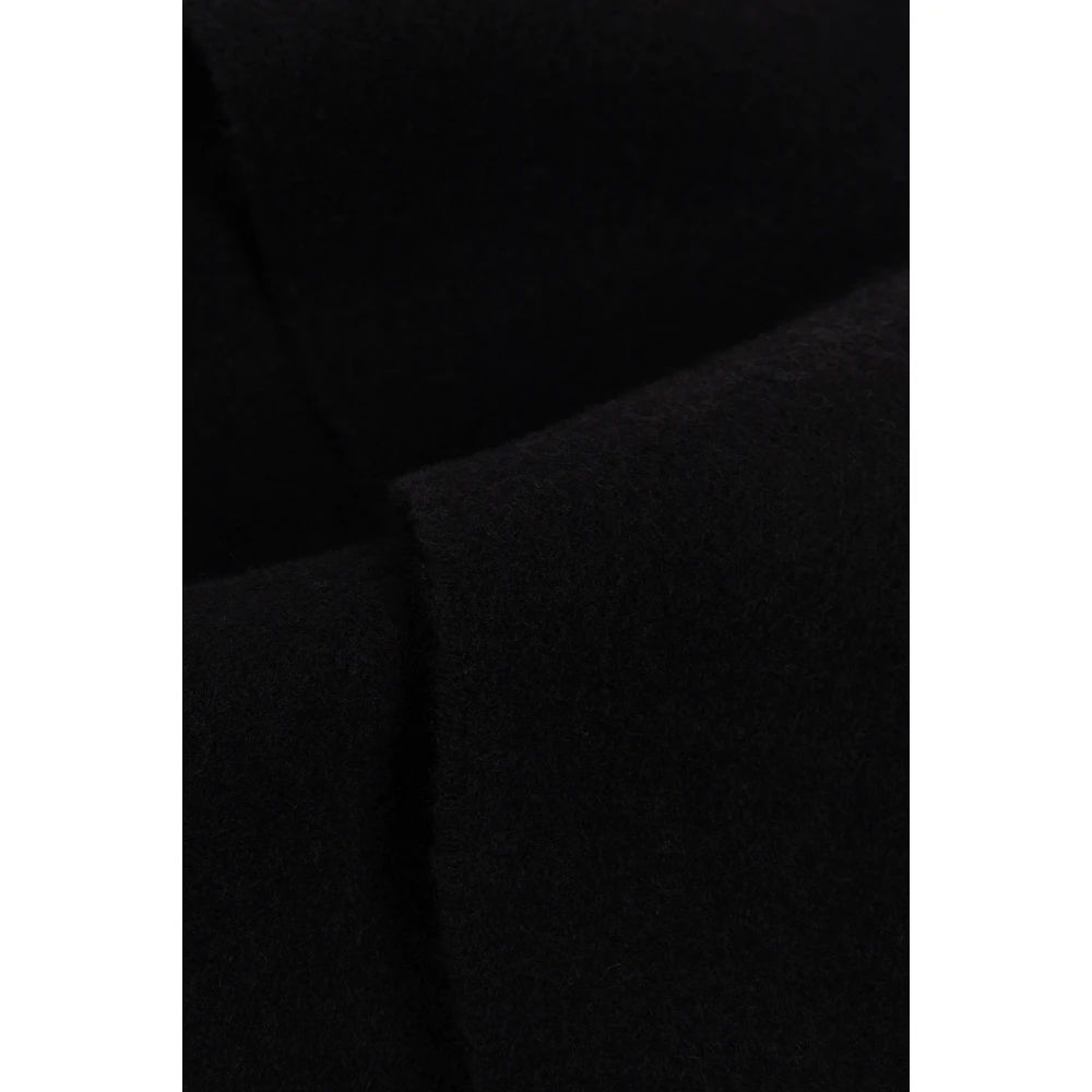 Burberry Kasjmier sjaal met logopatch Black Unisex