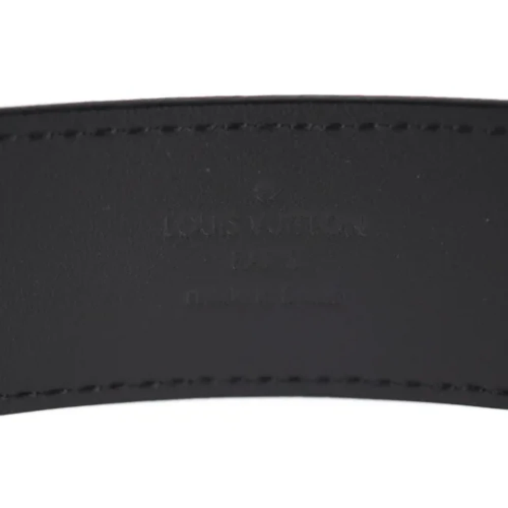 Louis Vuitton Vintage Pre-owned Leather belts Black Heren