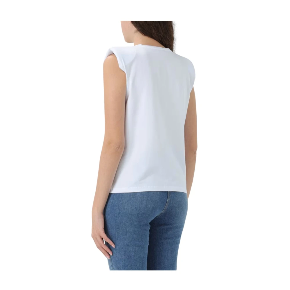 Liu Jo Casual Katoenen T-Shirt White Dames