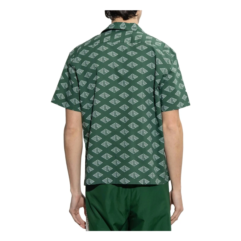 Lacoste Overhemd Green Heren