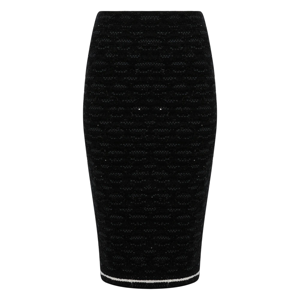 D.exterior Women's Black Pencil Skirts,, Skirt - Stylish And Elegant Medium