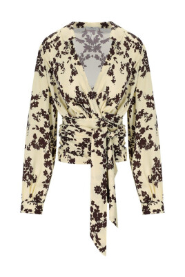 chemise-florale-col-v-citron-cacao