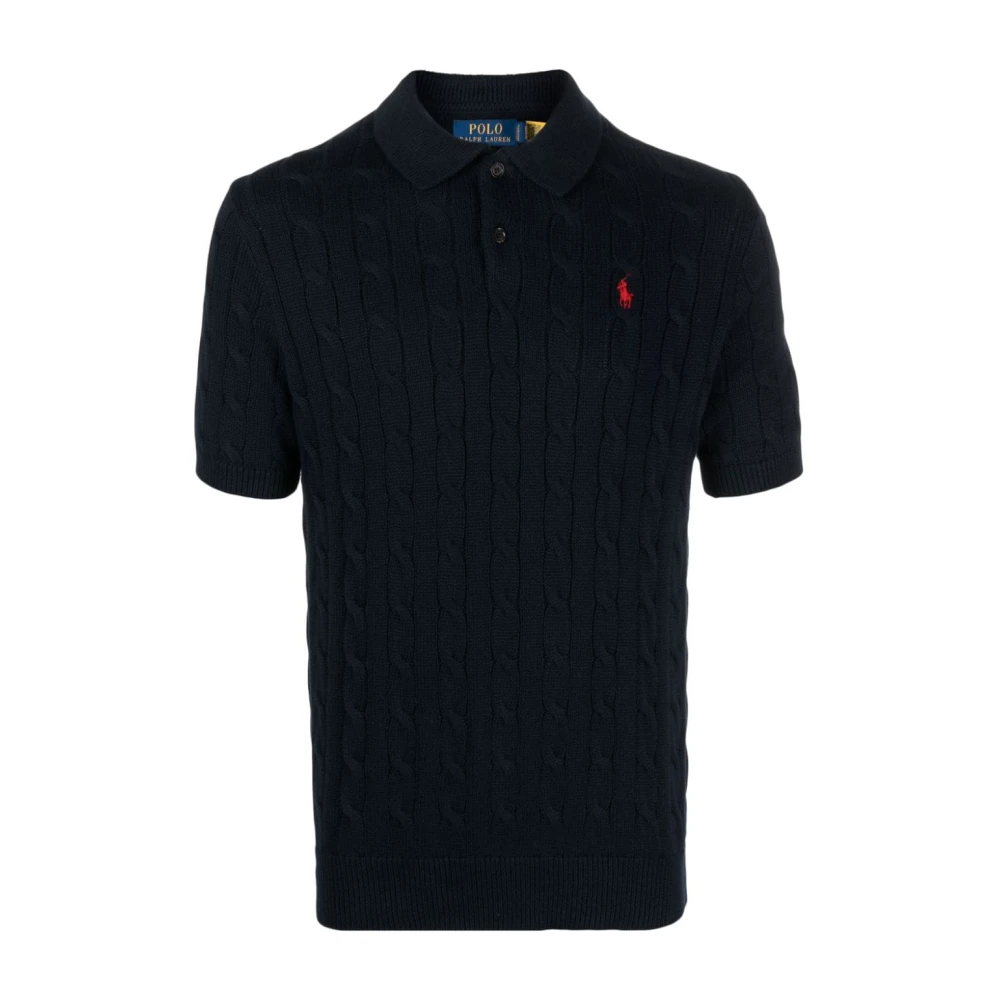 Ralph Lauren T-shirts en Polos Blauw Blue Heren
