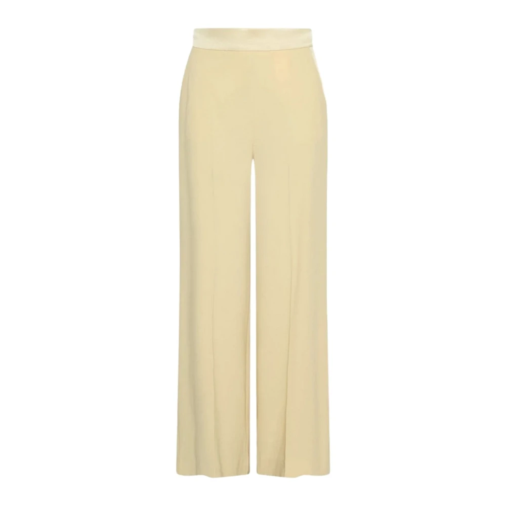Emme Di Marella Donna Giallo - Mllstampa-003 Wide Pantaloni - Trousers - Xs