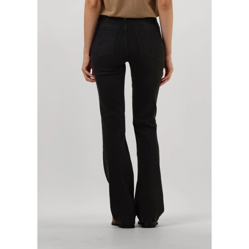 drykorn Flared Jeans voor Vrouwen Black Dames