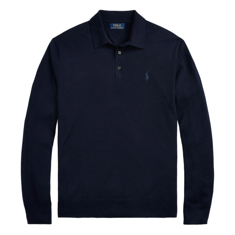 Polo Ralph Lauren Hunter Navy Pullover Sweater Blue Heren