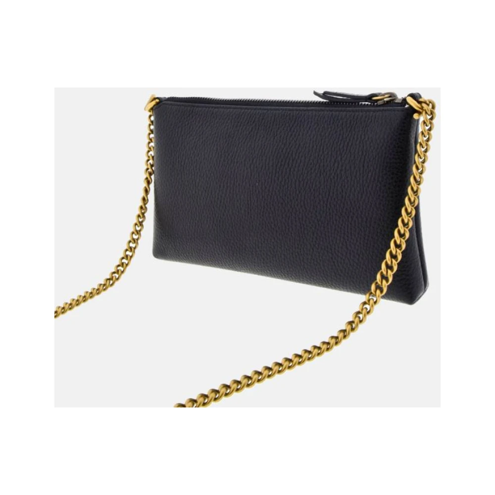 Gucci Zwarte Marmont GG Micro Tas Black Dames