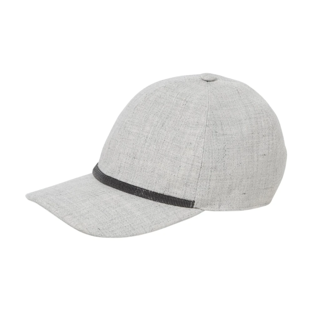 Accessories > Hats > Caps - - Brunello Cucinelli - Modalova
