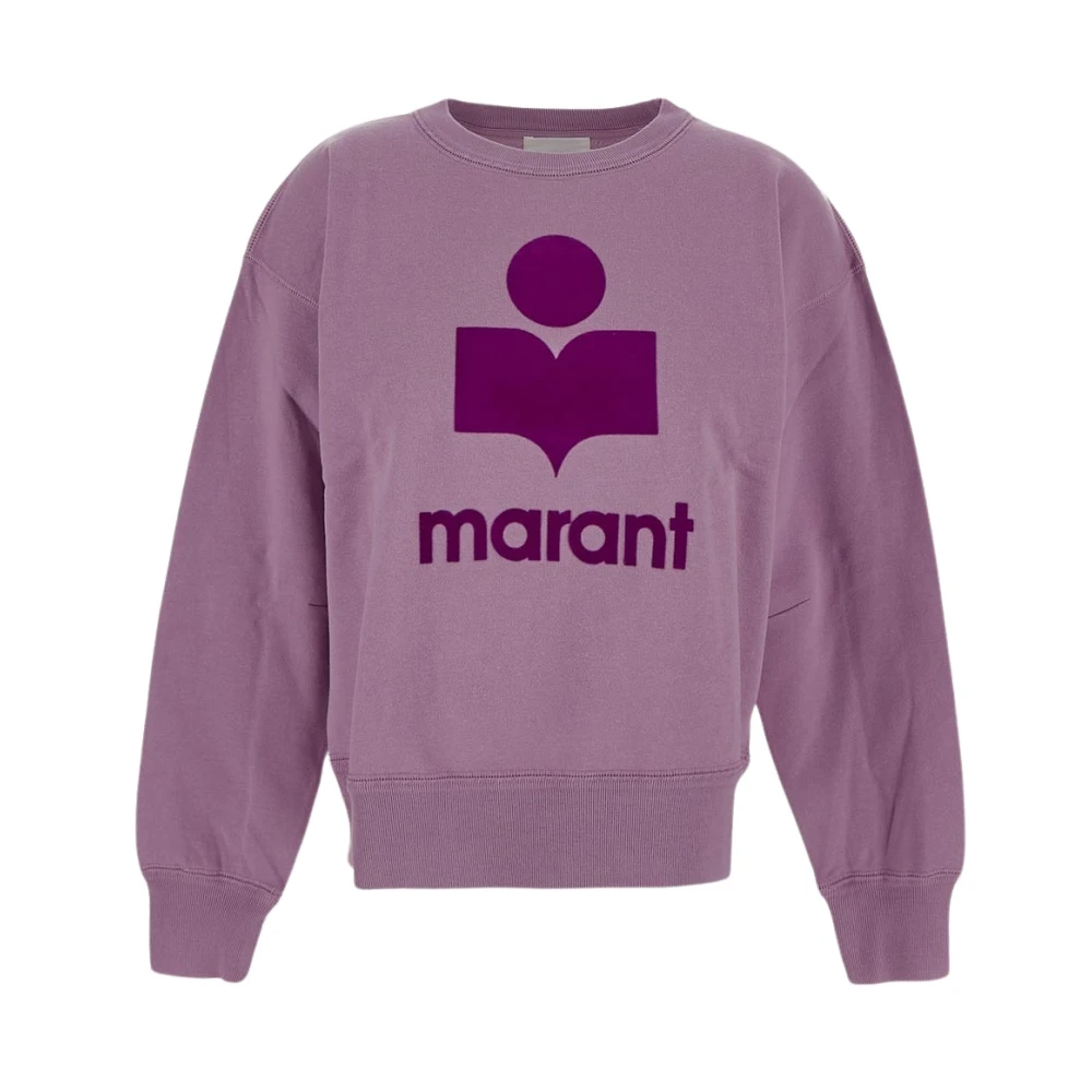 Isabel Marant Étoile Katoenen Sweatshirt van Mobyli Purple Dames