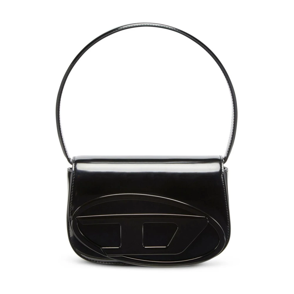 Diesel Zwarte Schoudertas voor Vrouwen Black Dames