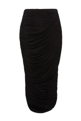 Slim Fit Midi Kjol