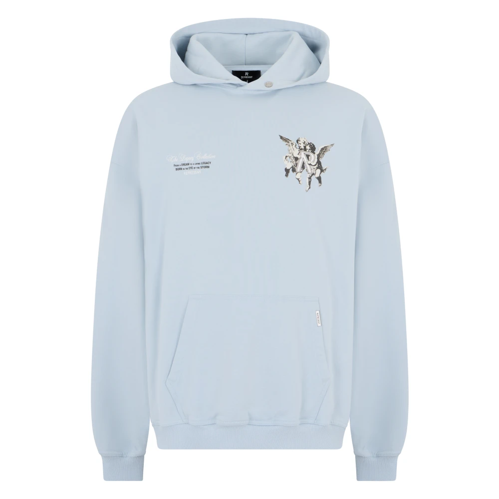 Represent Men's Blue Hoodies, L, Legacy Cherubs Hoodie