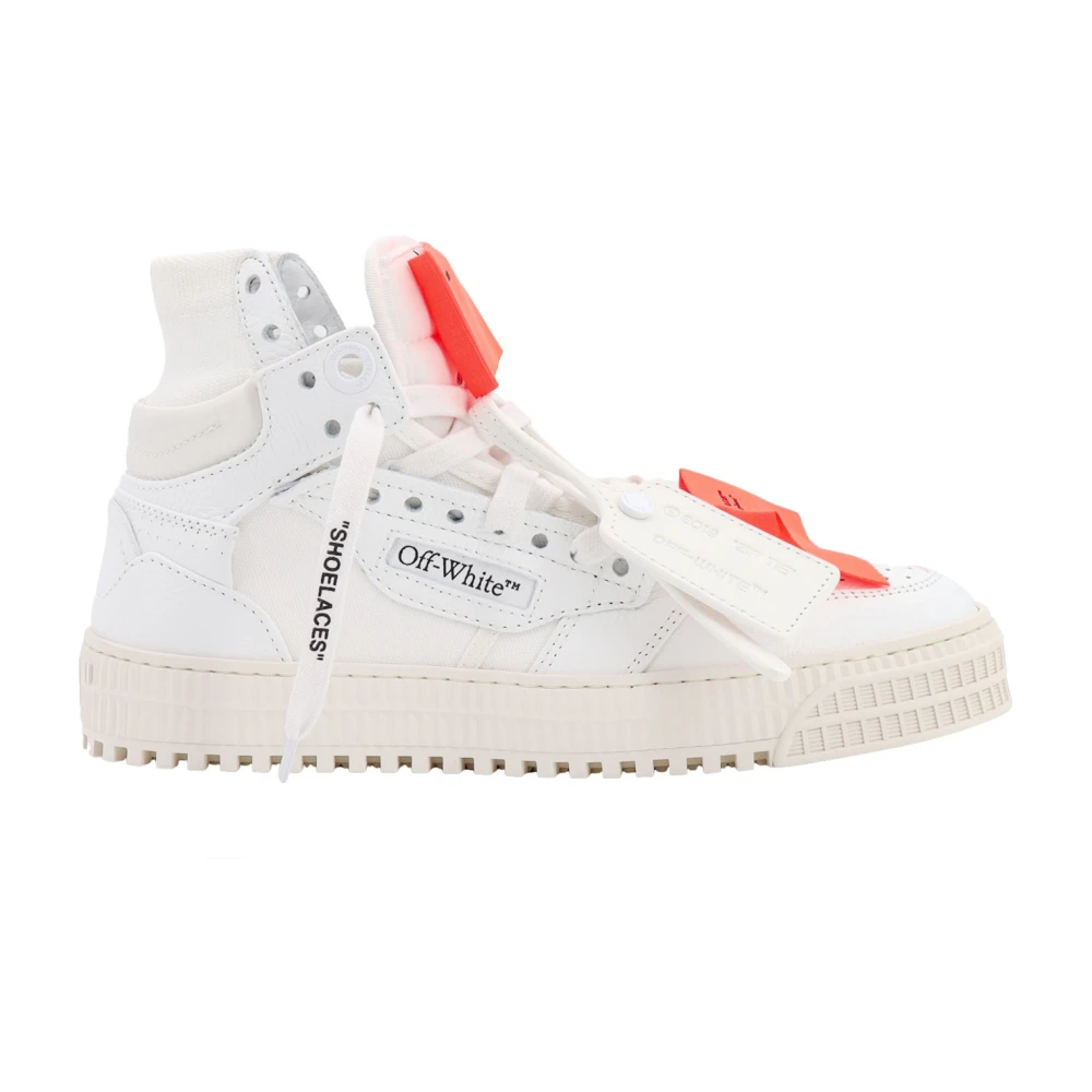 Off White Vita Sneakers Snörning Pillogo White, Herr