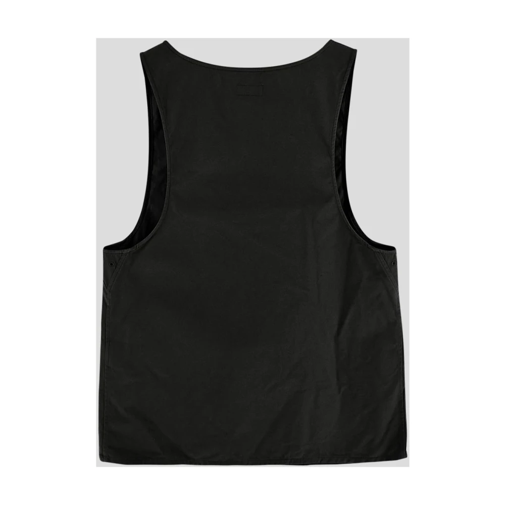 Saint Laurent Sleeveless Top Black Dames