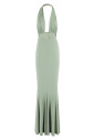 green-cross-halter-fishtail-gown