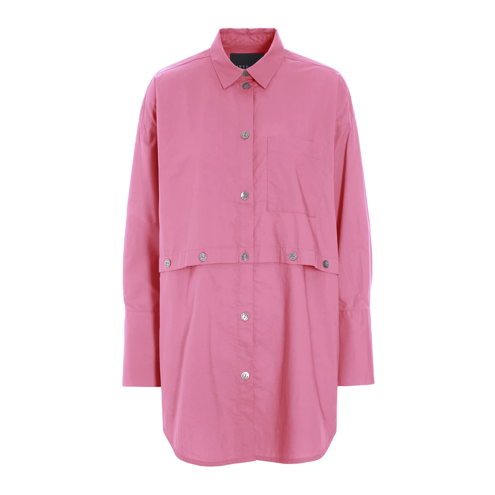 Bitte Kai Rand Bubble Gum Core Cotton Shirt Pink Dames