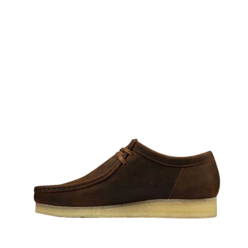 Clarks Uomo Marrone Stivaletti Wallabee - Immagine 4