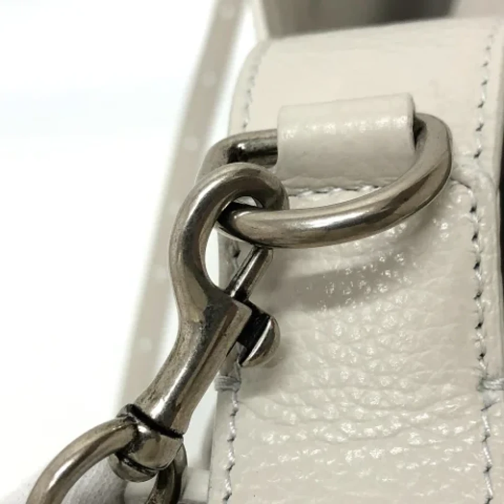 Balenciaga Vintage Pre-owned Leather shoulder-bags White Dames