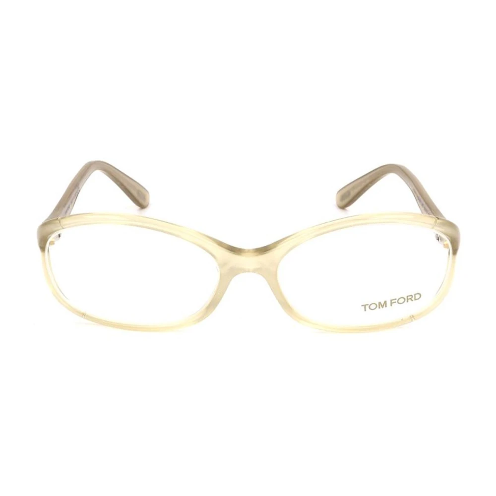 Tom Ford Gele Wijzerplaat Acetaat Frames Yellow Dames