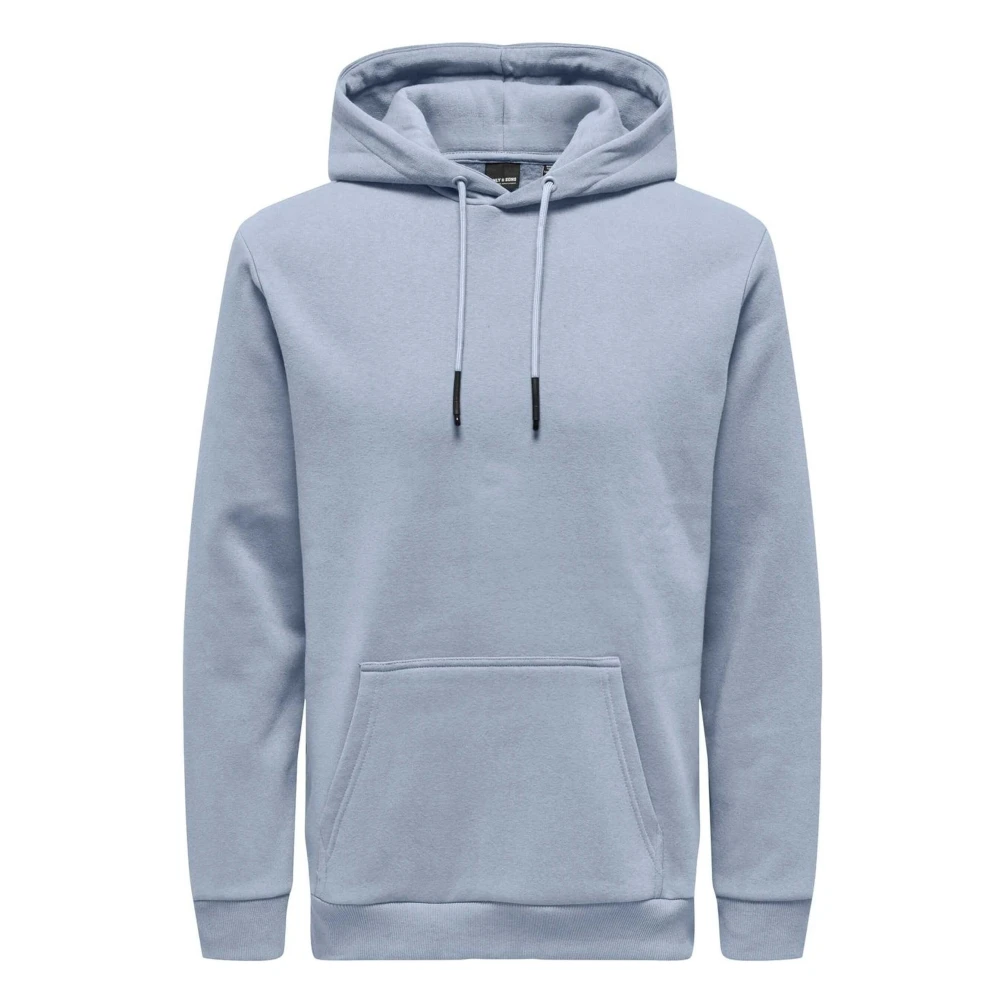 Only & Sons Hoodie Blue Heren