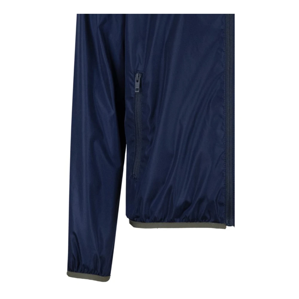 Fay Heren ritsjas met capuchon Blue Heren