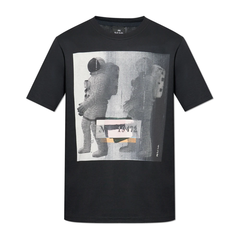 PS By Paul Smith T-shirt met print Black Heren